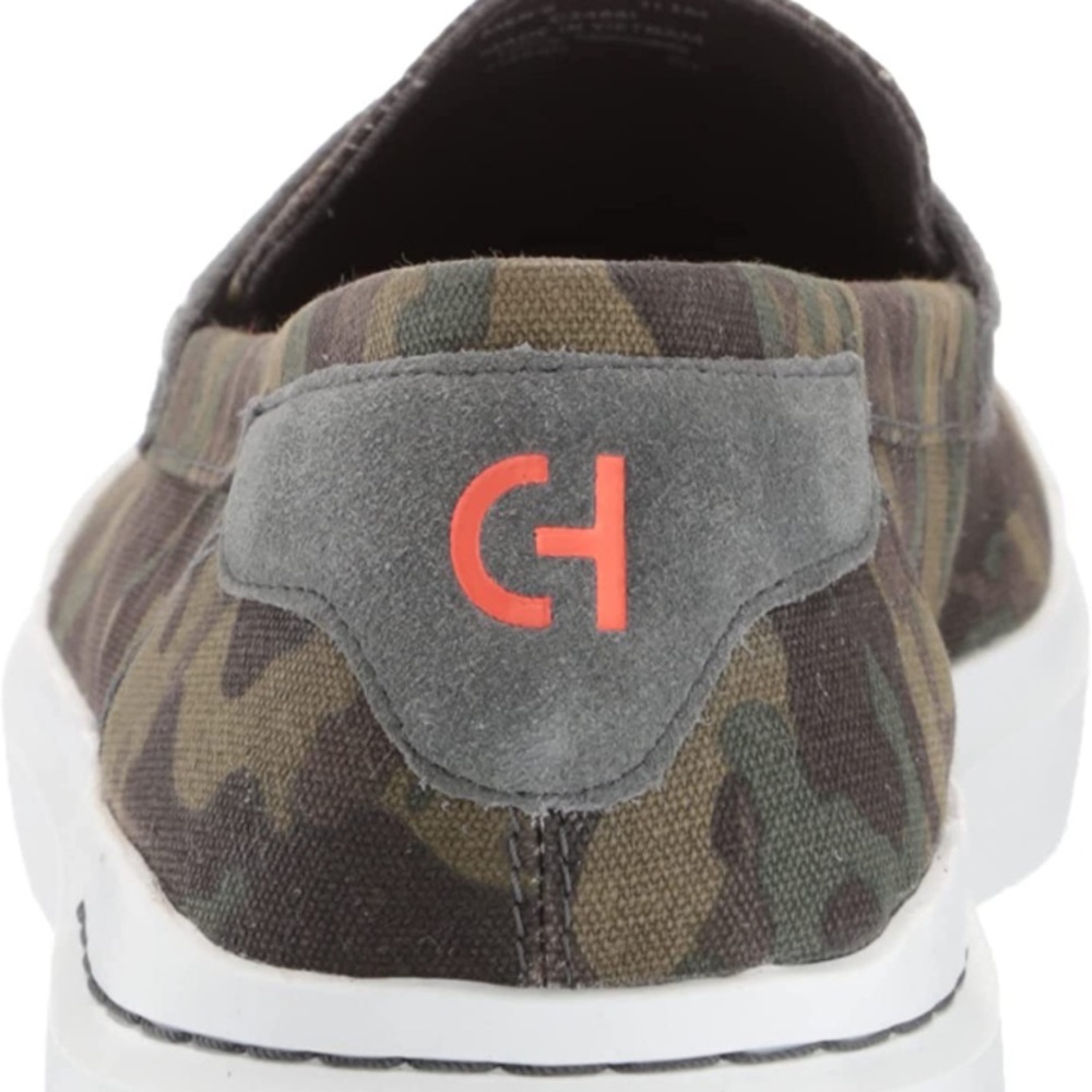 Cole Haan Men's Grandpro Rally Canvas Penny Loafer CAMO/ GRAY Sneaker size 10.5 - Picture 2 of 7